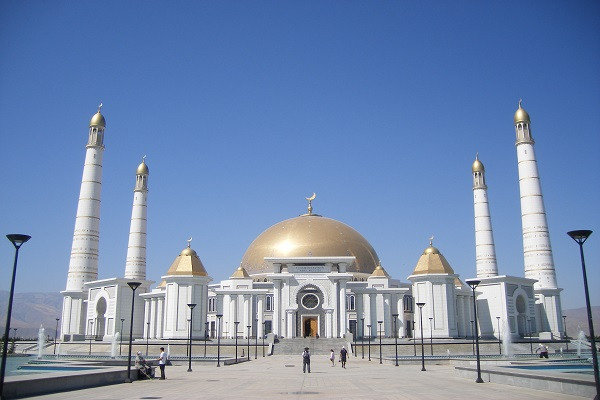 Turkmenbashi Mosque and Mausoleum